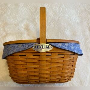 Longaberger Century Star collectors Club Edition Basket with handle tie- NWT